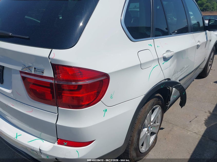 2013 BMW X5 SPORT UTILITY VEHICLE 3.0L I-6 DI, DOHC, VVT, TURBO, 265HP