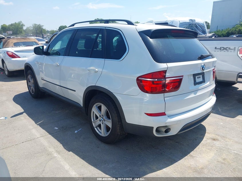 2013 BMW X5 SPORT UTILITY VEHICLE 3.0L I-6 DI, DOHC, VVT, TURBO, 265HP