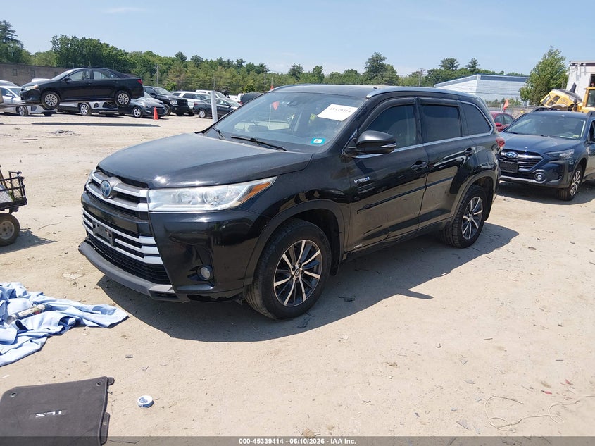 2017 Toyota Highlander Hybrid Xle 5TDJGRFH4HS025994 photo 1