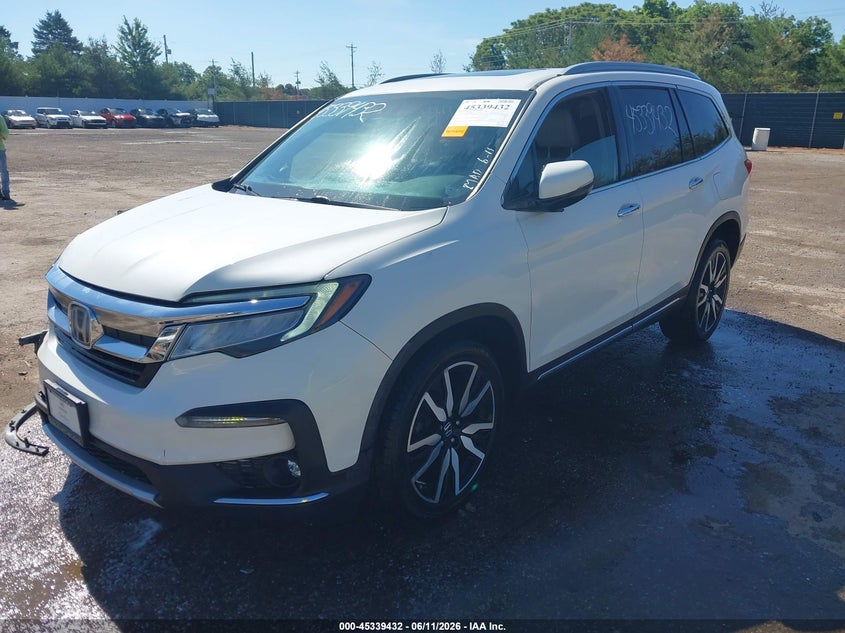 HONDA PILOT 2019 VIN 5FNYF6H63KB040056