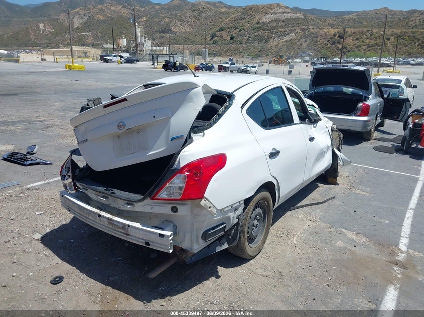 Vin: 3n1cn7ap9gl832214, lot: 45837433, nissan versa 1.6 s+ 20164