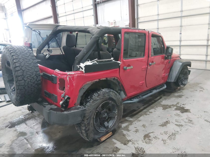 2012 JEEP WRANGLER UNLIMITED auction photo 4
