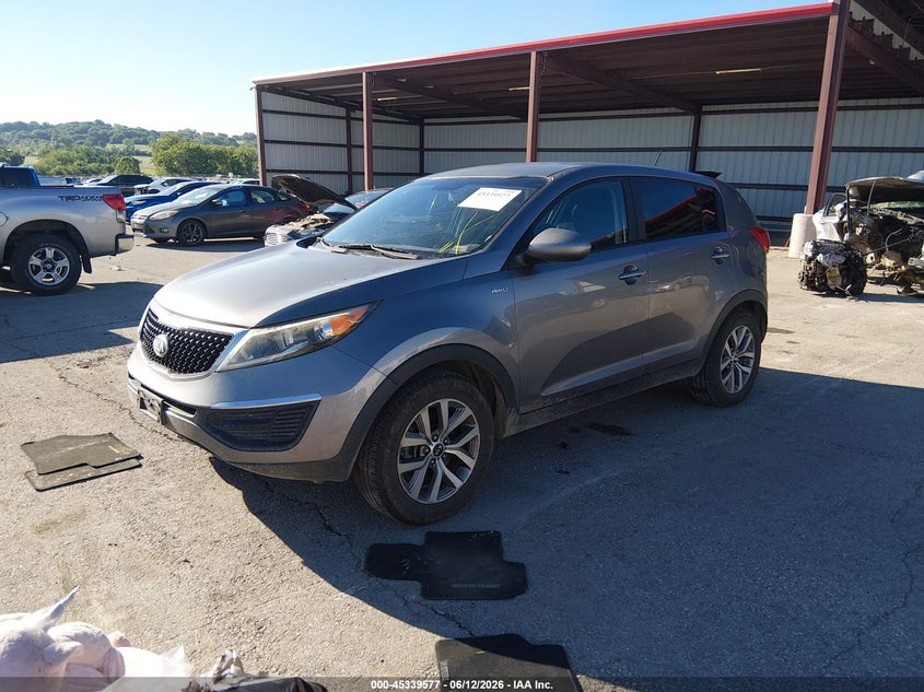 2016 KIA SPORTAGE auction photo 2