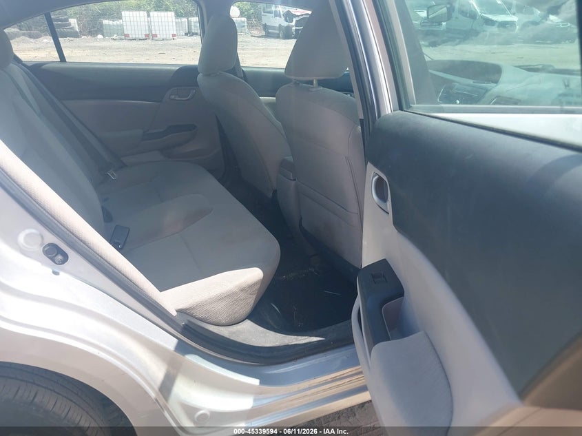 2013 HONDA CIVIC SEDAN 1.8L I-4 VVT, 140HP