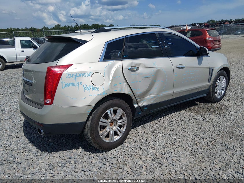 Vin: 3gyfnge33ds653843, lot: 45837533, cadillac srx luxury collection 20134