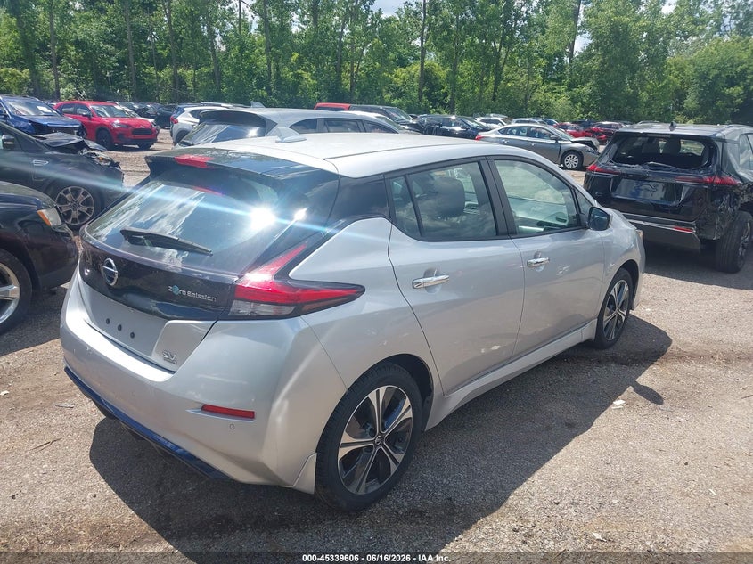 Vin: 1n4bz1cv6mc556254, lot: 45837542, nissan leaf sv plus 62 kwh 20214