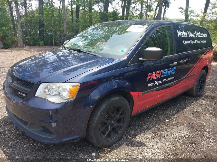 2014 Ram Cargo Tradesman 2C4RRGAG5ER467669 photo 1