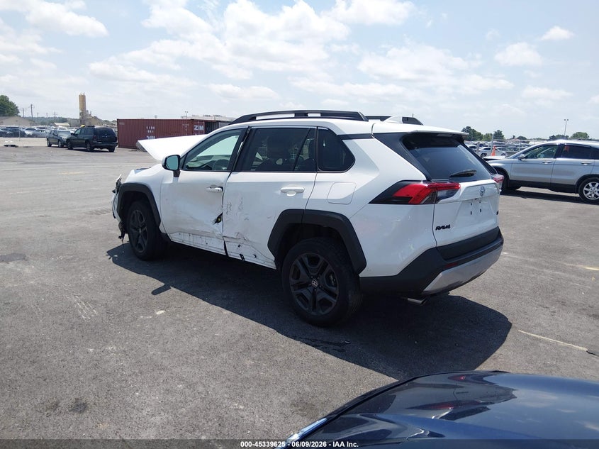 Vin: 2t3j1rfv6nw285668, lot: 45837561, toyota rav4 adventure 20223