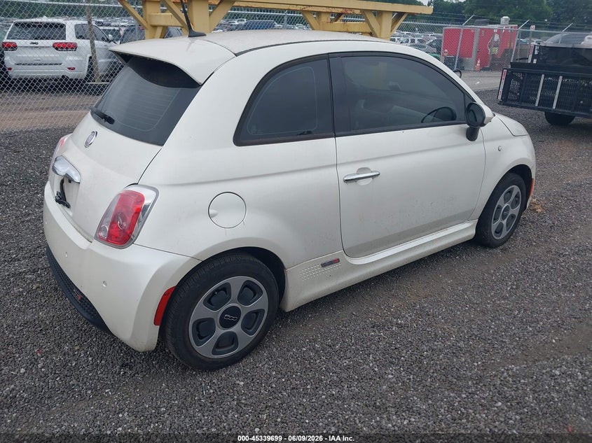 Vin: 3c3cffge3et244952, lot: 45837635, fiat 500e battery electric 20144