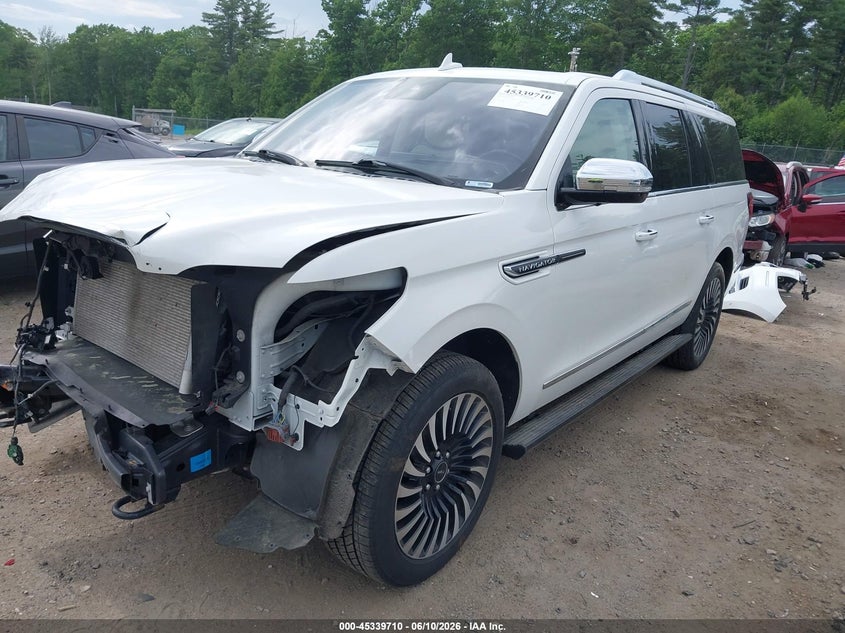 Vin: 5lmjj3tt9lel01231, lot: 45837645, lincoln navigator black label l 20202