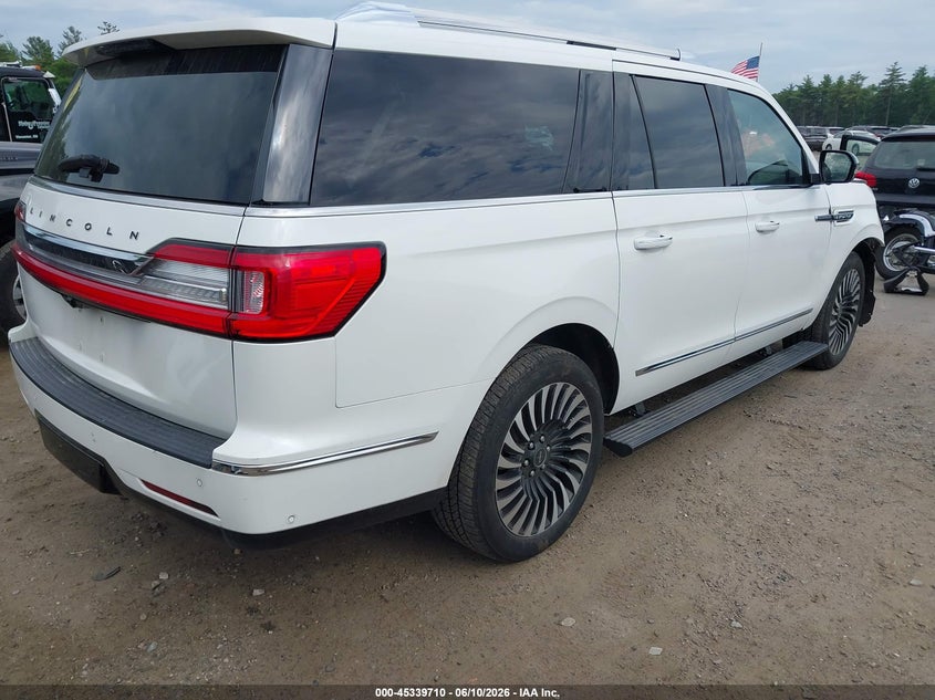 Vin: 5lmjj3tt9lel01231, lot: 45837645, lincoln navigator black label l 20204