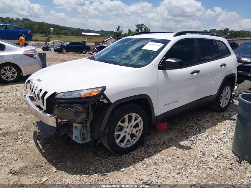 2016 JEEP CHEROKEE auction photo 2