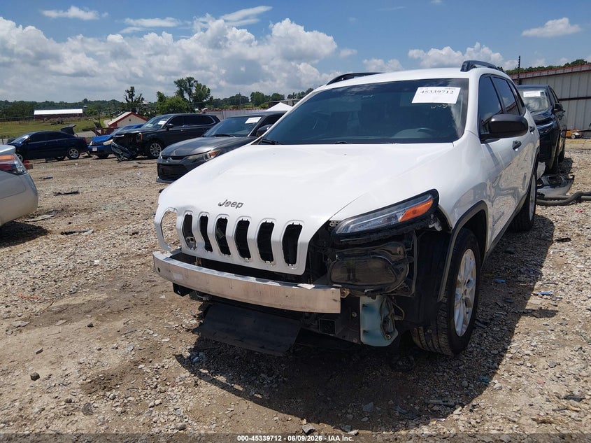 2016 JEEP CHEROKEE auction photo 6