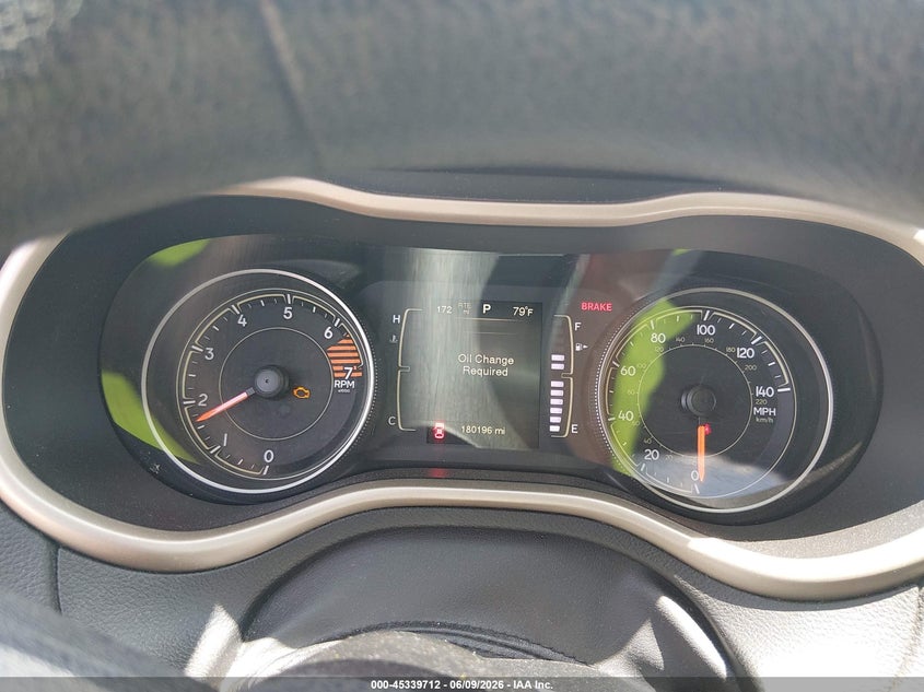 2016 JEEP CHEROKEE auction photo 7