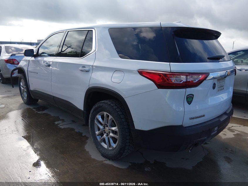 2020 CHEVROLET TRAVERSE auction photo 3