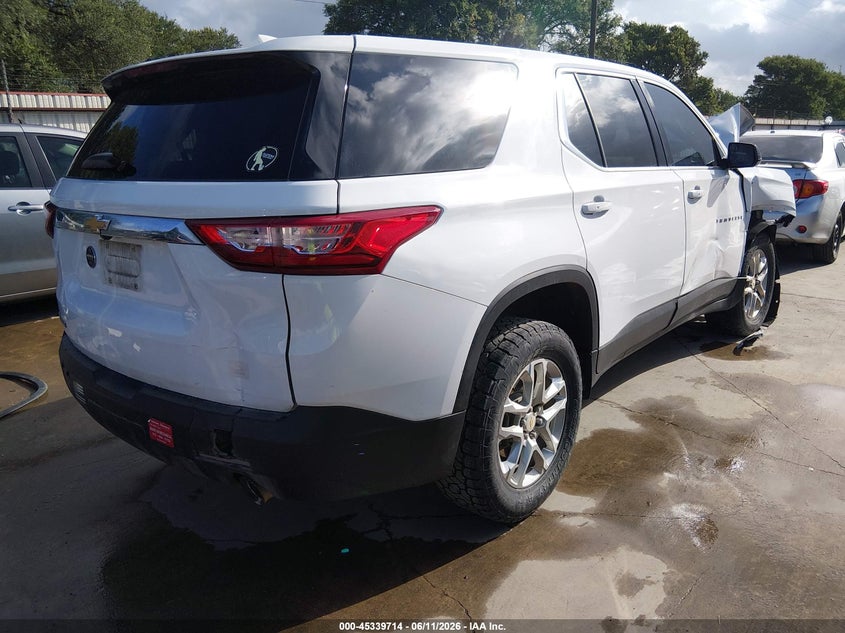 2020 CHEVROLET TRAVERSE auction photo 4