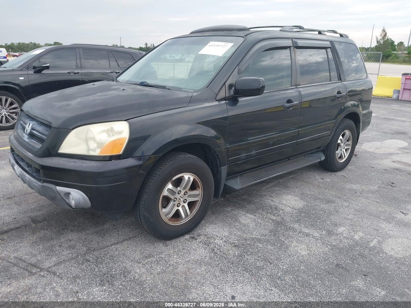 2005 Honda Pilot Ex-L 2HKYF18525H536546 photo 1