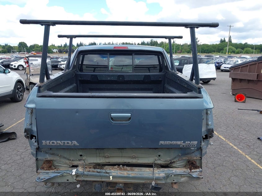 2008 Honda Ridgeline Rts VIN: 2HJYK16468H518212 Lot: 45339743