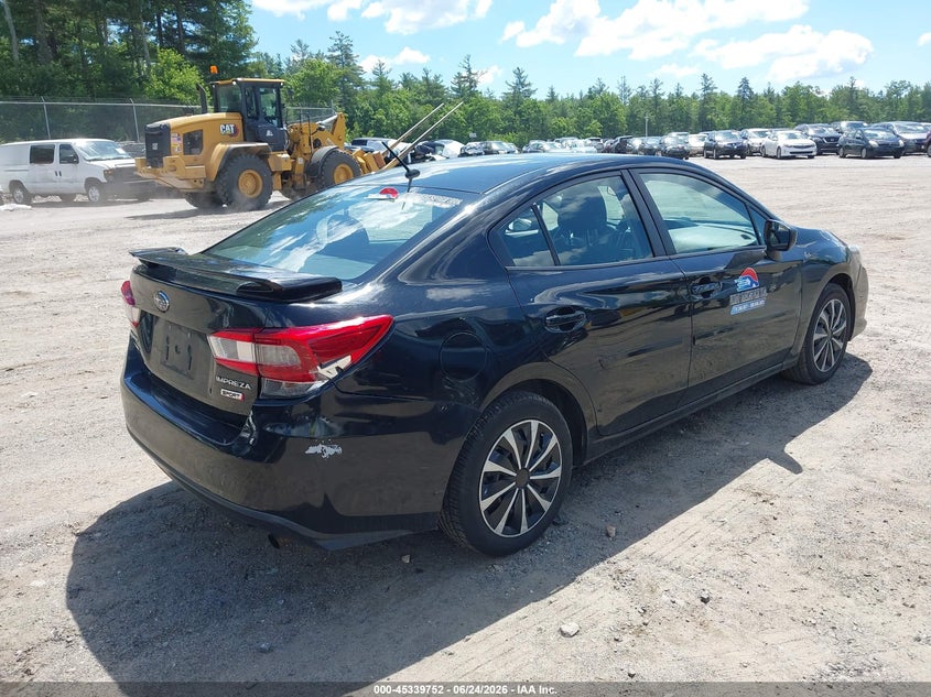 Vin: 4s3gkab69l3603810, lot: 45837688, subaru impreza sedan 20204