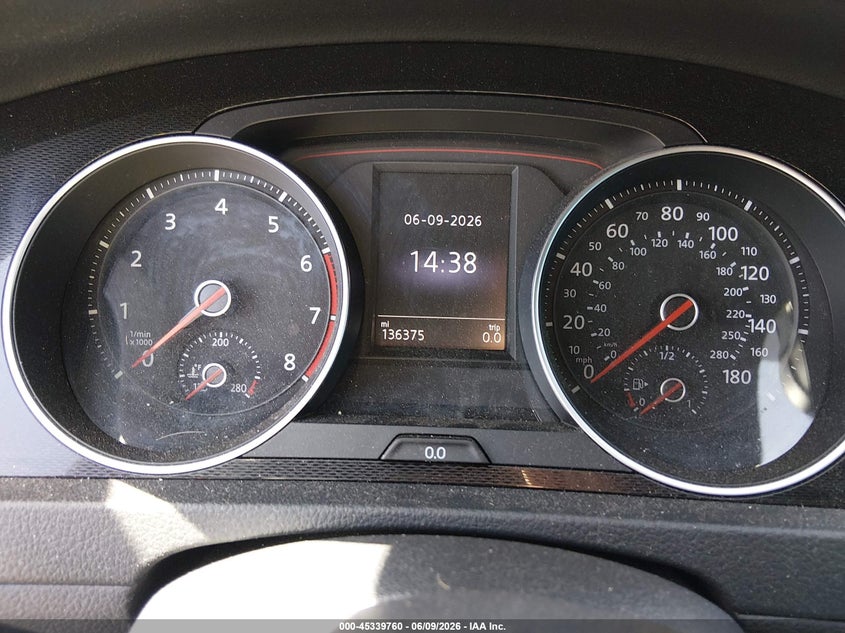 2015 Volkswagen Golf Gti 2.0T Autobahn 4-Door VIN: 3VW4T7AU7FM033745 Lot: 45339760