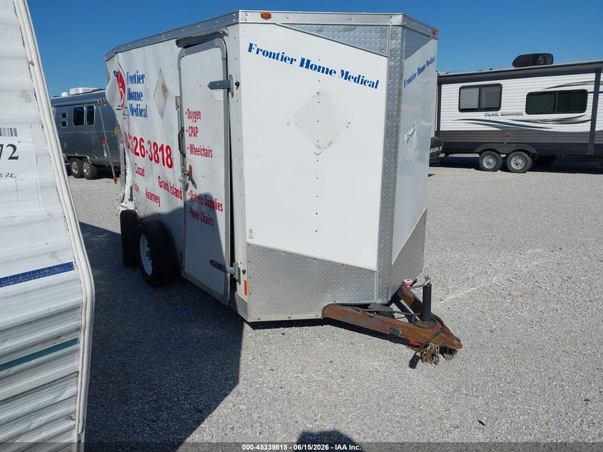 2013 RC ENCLOSED TRAILER auction photo 1