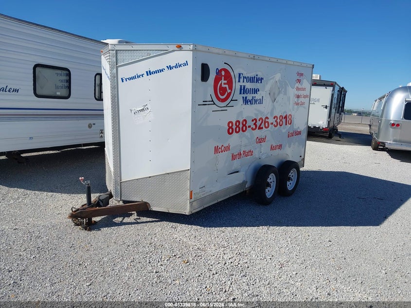 2013 RC ENCLOSED TRAILER auction photo 2