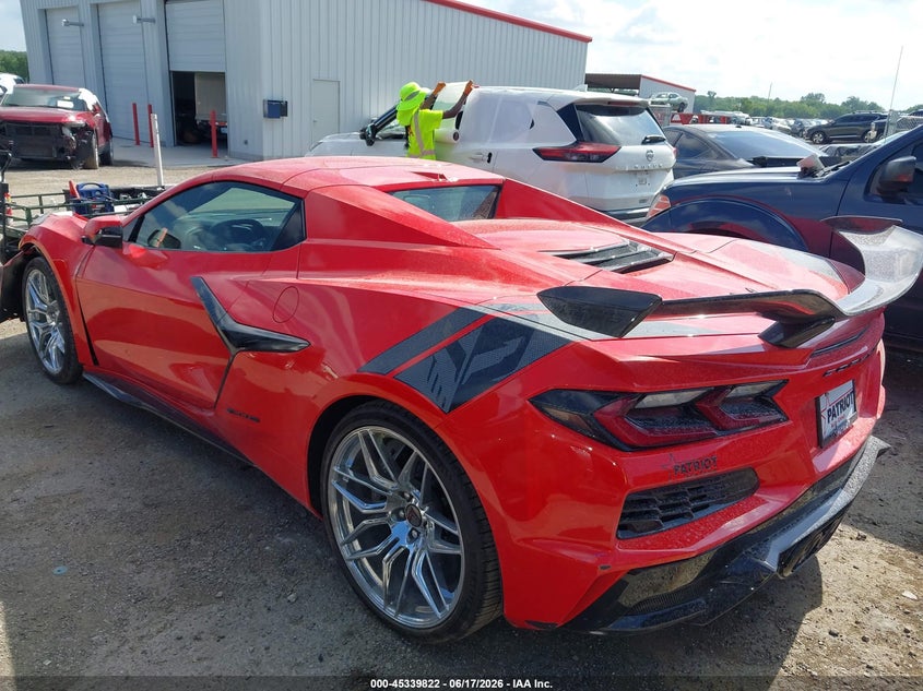 Vin: 1g1yf3d3xr5609807, lot: 45837758, chevrolet corvette z06 rwd  3lz 20243