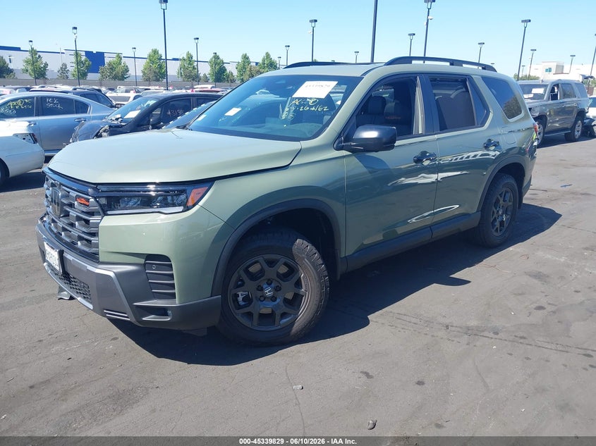 Vin: 5fnyg1h65tb010090, lot: 45837765, honda pilot trailsport 20262
