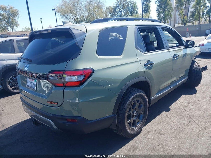 Vin: 5fnyg1h65tb010090, lot: 45837765, honda pilot trailsport 20264