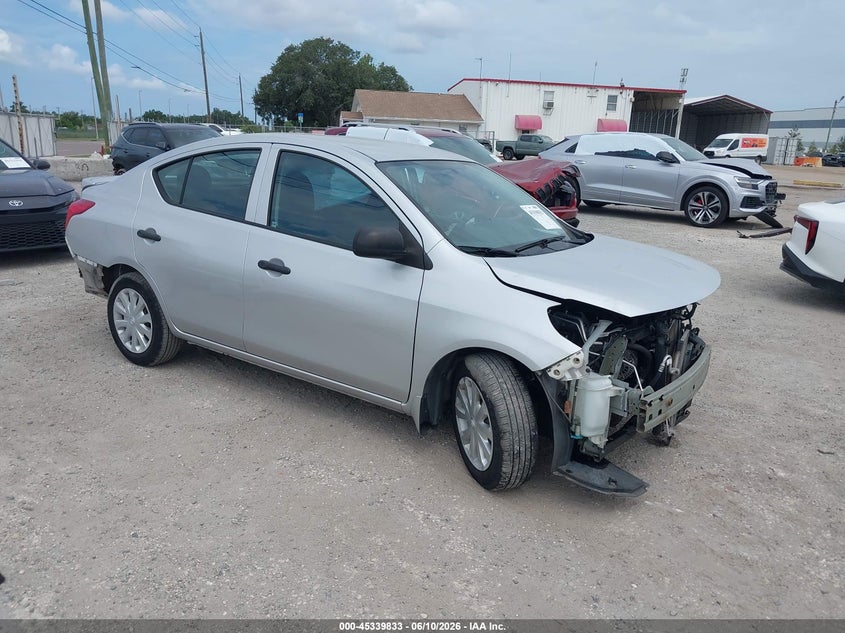 Vin: 3n1cn7ap3fl935255, lot: 45837769, nissan versa 1.6 s+ 20151