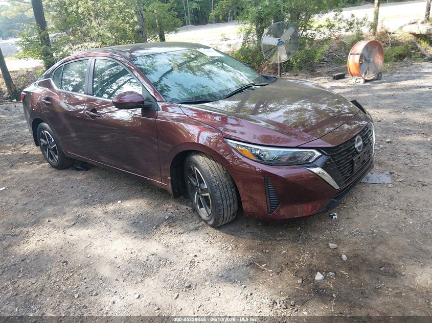 2025 NISSAN SENTRA auction photo 1