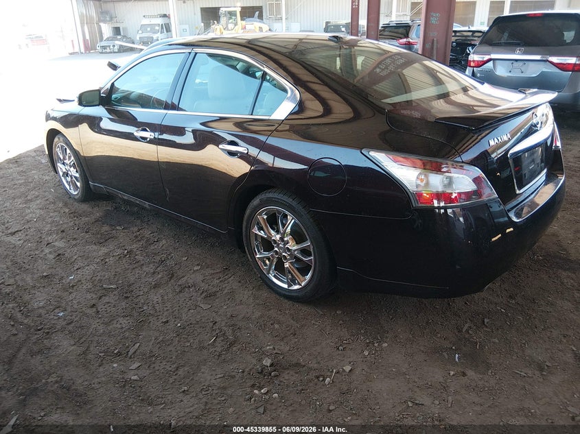 Vin: 1n4aa5ap4dc810204, lot: 45837791, nissan maxima 3.5 sv 20133