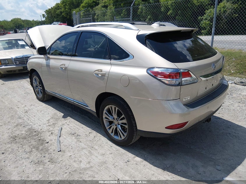 Vin: jtjzk1ba1e2011417, lot: 45837832, lexus rx 350 20143