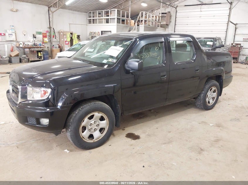 2009 HONDA RIDGELINE auction photo 2