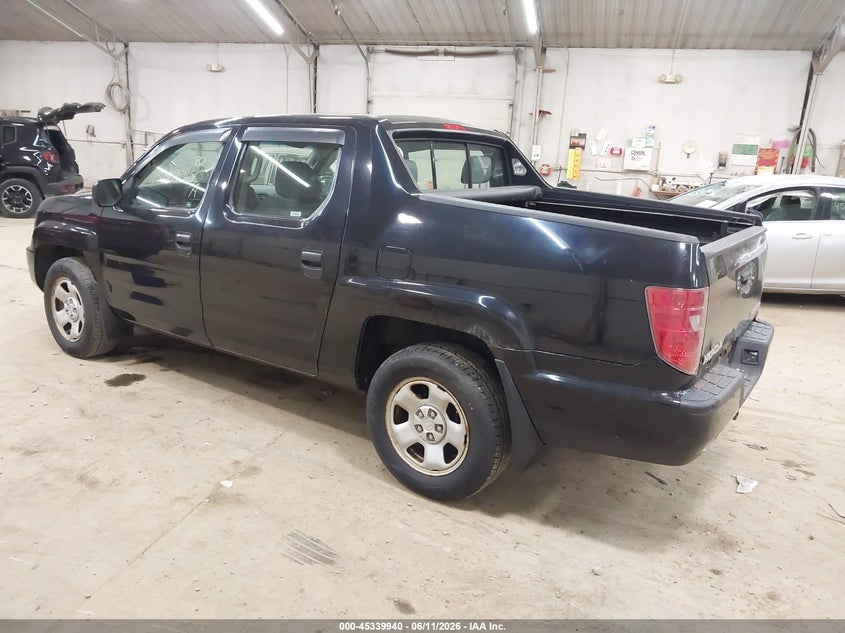 2009 HONDA RIDGELINE auction photo 3