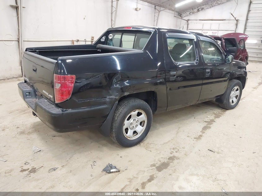 2009 HONDA RIDGELINE auction photo 4