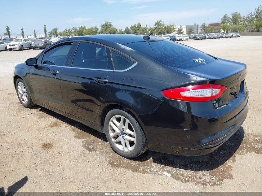 Vin: 3fa6p0hd8er220092, lot: 45837877, ford fusion se 20143