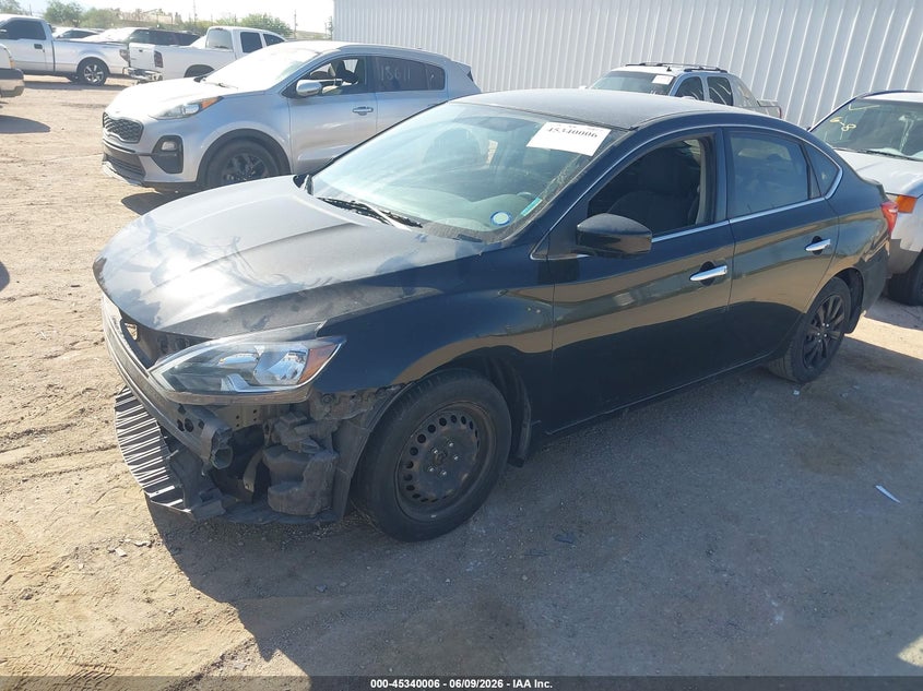 2016 NISSAN SENTRA auction photo 2