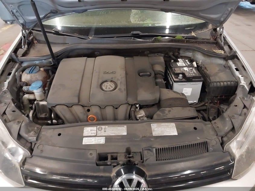 2012 Volkswagen Golf 2.5L 4-Door VIN: WVWDB7AJ9CW007686 Lot: 45340050