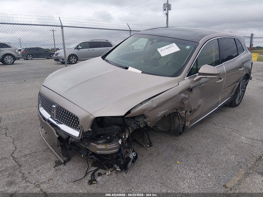 2020 Lincoln Nautilus Reserve VIN: 2LMPJ8K98LBL23284 Lot: 45340056