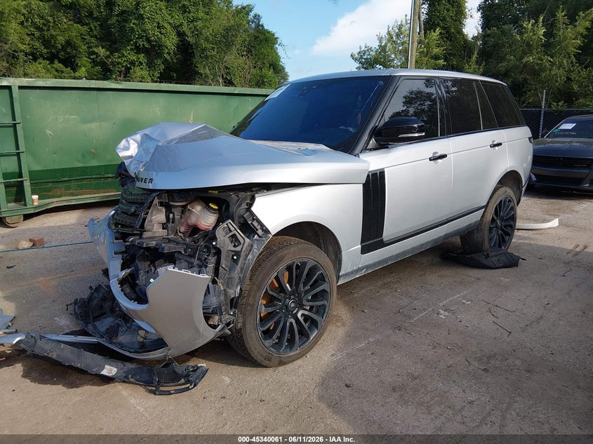 2017 LAND ROVER RANGE ROVER auction photo 2