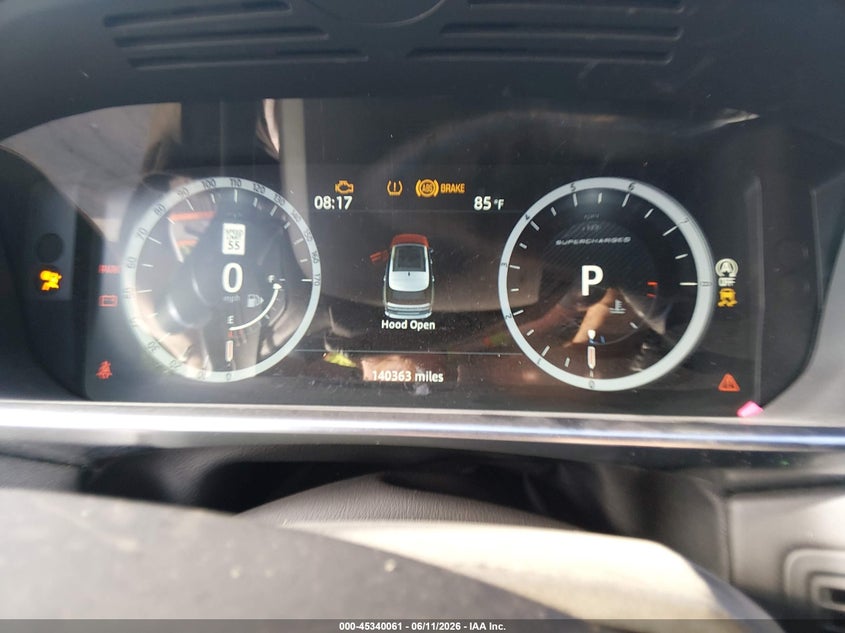 2017 LAND ROVER RANGE ROVER auction photo 7