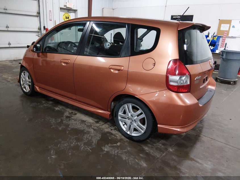 2007 HONDA FIT HATCHBACK 1.5L I-4 VVT, 109HP