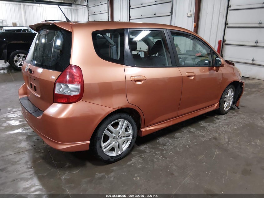2007 HONDA FIT auction photo 4