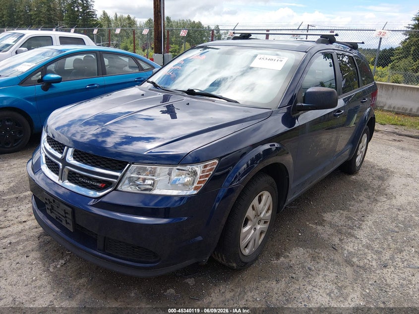 Vin: 3c4pdcab3ht701456, lot: 45838055, dodge journey se 20172