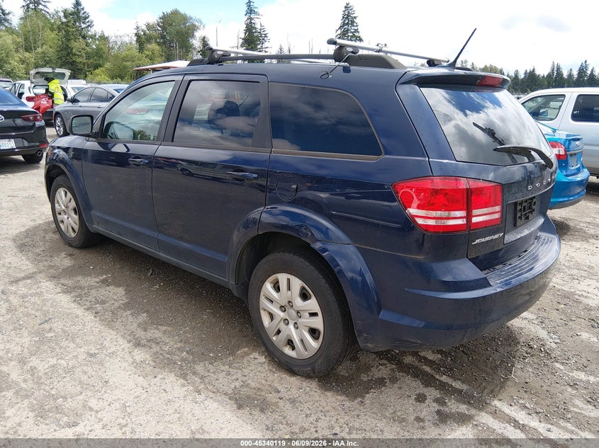 Vin: 3c4pdcab3ht701456, lot: 45838055, dodge journey se 20173