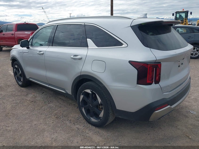 2025 KIA SORENTO HYBRID auction photo 3