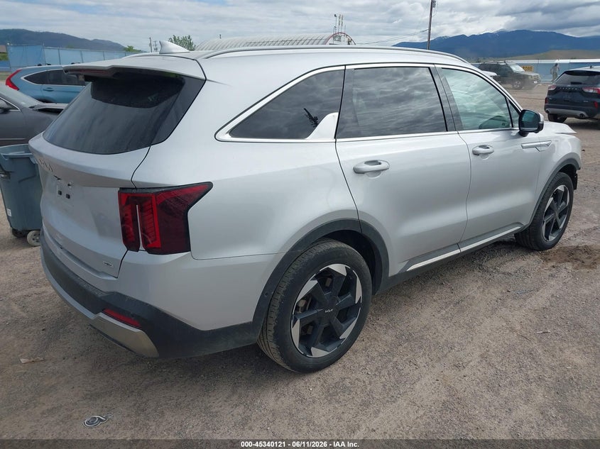 2025 KIA SORENTO HYBRID auction photo 4