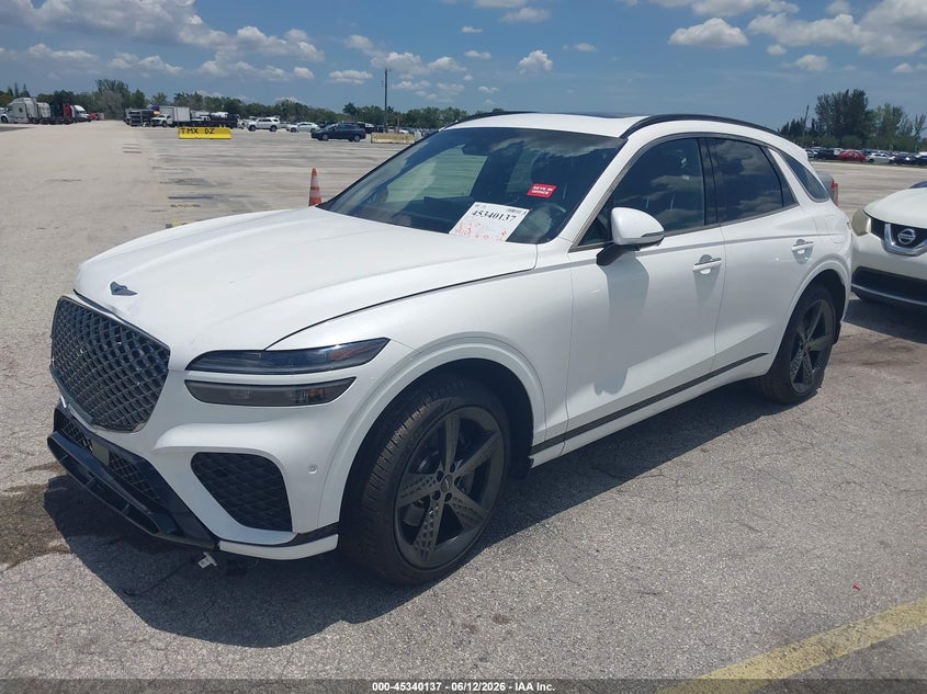 Vin: kmumadtb1pu115323, lot: 45838073, genesis gv70 2.5t awd 20232