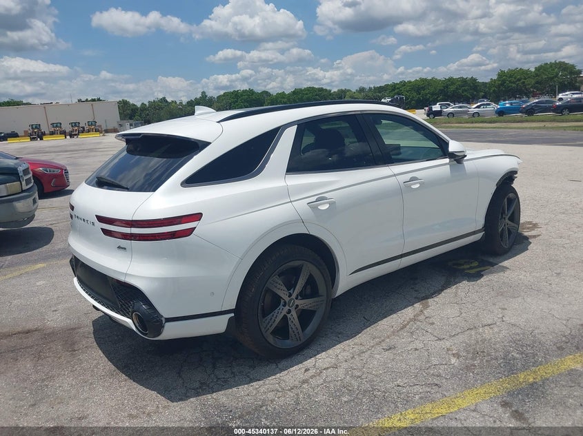 Vin: kmumadtb1pu115323, lot: 45838073, genesis gv70 2.5t awd 20234